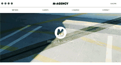 Desktop Screenshot of m-agency.fr